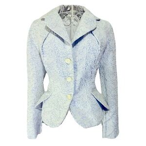 Vivienne Westwood vintage Gold Label jacquard blazer from mid 90s